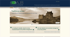 Desktop Screenshot of ajbam.co.uk